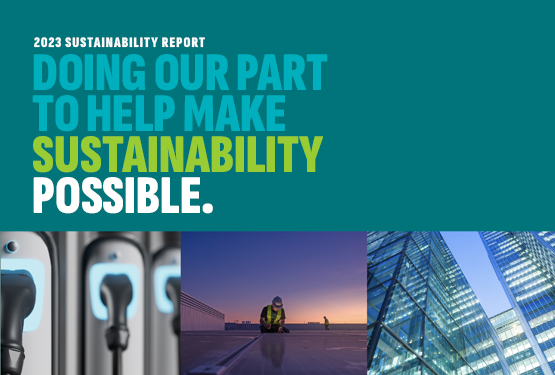 2023 Sustainability Report 2023 - Doing Our Part To Help Make Sustainability Possible